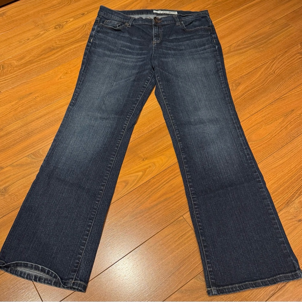 DKNY Women's Deep Indigo Flare Jeans